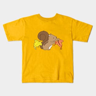 The colors of the leaves Kids T-Shirt